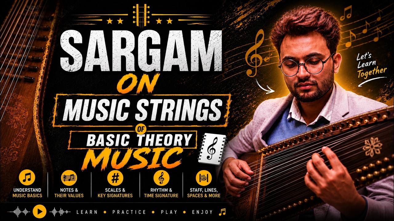 Sa Re Ga Ma Pa Dha Ni Sa on Multi Strings By Vikram Sharma — Rhythm Music Academy