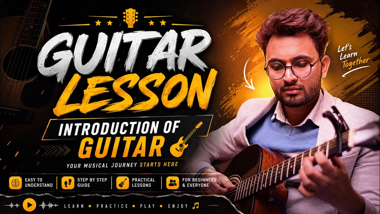 How to Play Guitar for Beginners | Class 1: Introduction & Basics | Asli Melody — Rhythm Music Academy