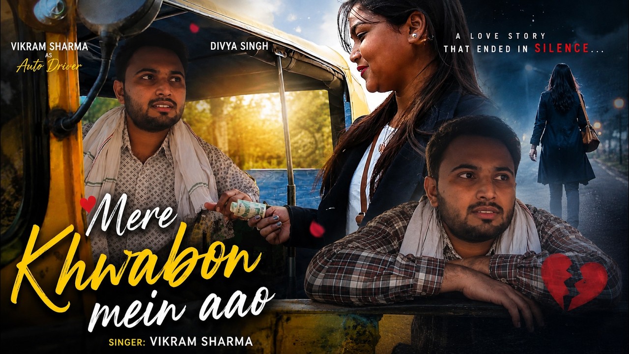 Best Romantic Love Song - Mere Khwabon Mein Aao | Divya Singh, Vikram Sharma | Viral | Asli Melody — Rhythm Music Academy